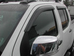 Load image into Gallery viewer, Nissan Navara D40 2005-2015 Set of 4 Wind Deflectors