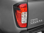 Load image into Gallery viewer, Nissan Navara NP300 Matte Black Tail Light Covers