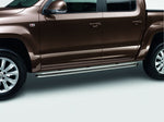Load image into Gallery viewer, VW Amarok 2010-2020 Original OEM Inox Side Steps – Stainless Steel with LED Lighting
