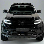 Load image into Gallery viewer, VW Amarok 2023-Stainless Steel Font SHARK Spoiler Bar Coated in BLACK