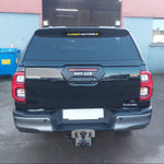 Load image into Gallery viewer, Toyota Hilux 2020- Rear Tow Bar Bumper Protector / Tow Hitch Guard