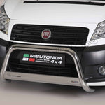 Load image into Gallery viewer, White Fiat vehicle with a Misutonida bumper guard on a beige background