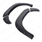 Load image into Gallery viewer, Toyota Hilux 2020- Wheel Arches with Small Rivets - Matt Black