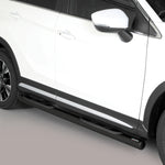 Load image into Gallery viewer, Mitsubishi Eclipse Cross 2018- Black Coated Side Bars with Steps