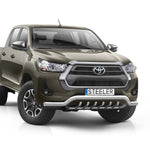 Load image into Gallery viewer, Toyota Hilux 2020- Stainless Steel Spoiler Bar with Axle Bars