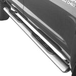 Load image into Gallery viewer, Toyota Hilux 2011-2016 Stainless Steel Side Bars with Steps