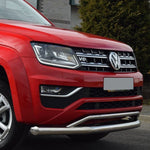 Load image into Gallery viewer, VW Amarok 2016-2020 Spoiler Bar 76mm Polished Stainless Steel