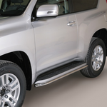 Load image into Gallery viewer, Toyota Land Cruiser 150 5-Door 2009–2024 Misutonida Side Protection Bars (for Original Side Steps)