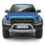 Load image into Gallery viewer, Ford Raptor 2019-2022 Stainless Steel A-Frame Bull Bar