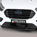 Load image into Gallery viewer, Ford Transit Custom 2018-2023 L1 L2 Black Coated Spoiler Bar