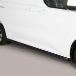 Load image into Gallery viewer, Ford Transit Custom 2023- SWB Black Coated Side Bars