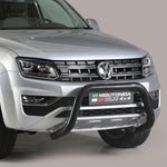 Load image into Gallery viewer, VW Amarok 2010-2020 Black Coated Bull Bar