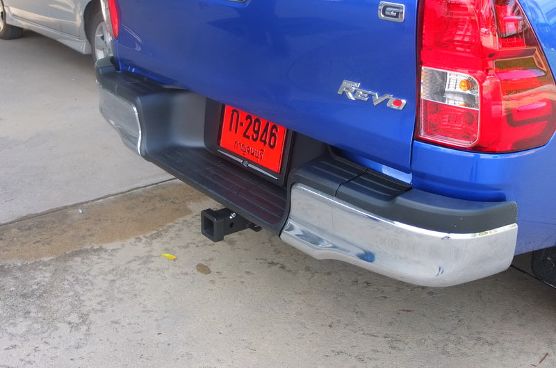 Toyota Hilux 2016-2020 Rear Bumper Stainless Steel