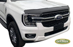 Load image into Gallery viewer, Ford Ranger 2023- Matte Black Acrylic Bonnet Guard
