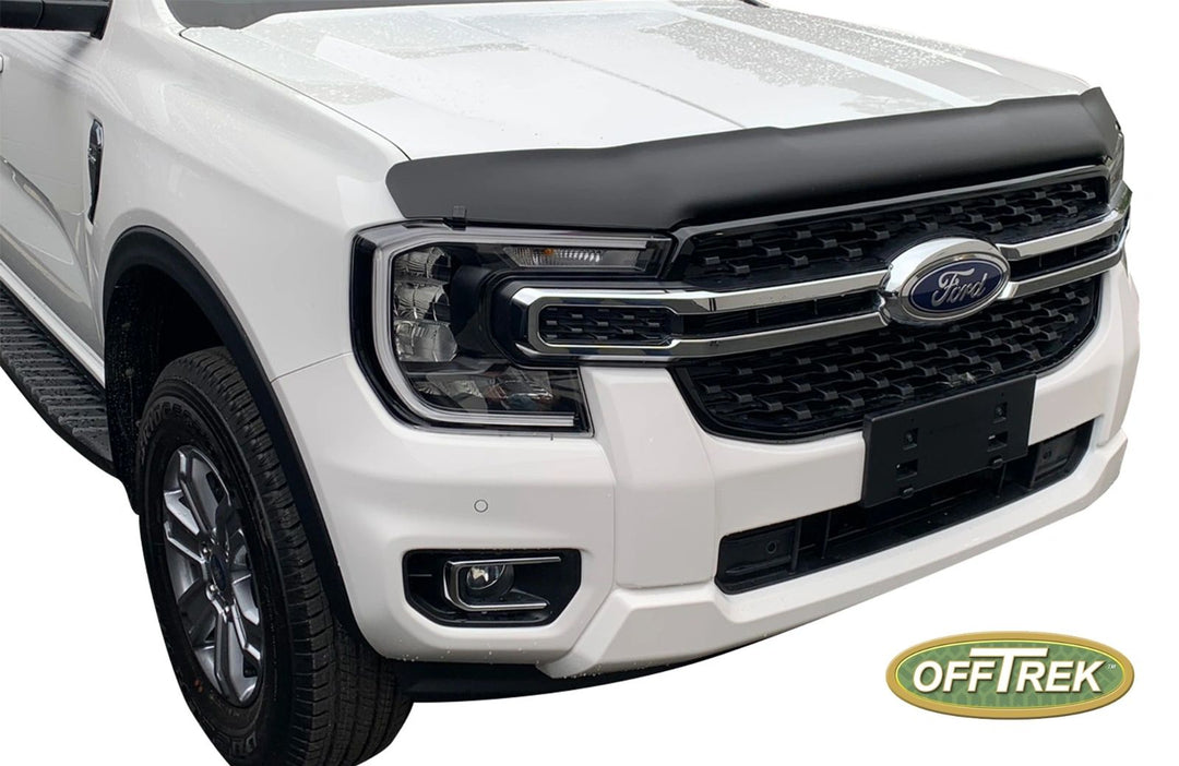 Ford Ranger 2023- Matte Black Acrylic Bonnet Guard