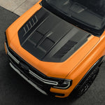 Load image into Gallery viewer, Ford Ranger 2023- Bonnet Scoop with Vents - Matte Black
