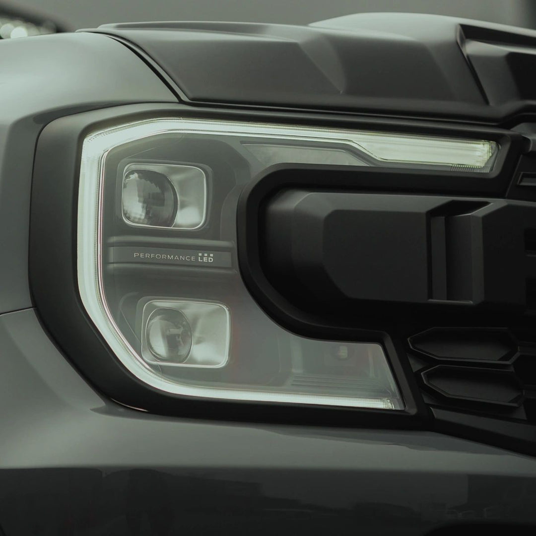 Ford Ranger 2023- Predator Headlight Covers - Matte or Gloss Black