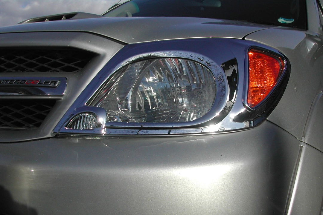 Toyota Hilux 2005-2011 Chrome Headlight Covers