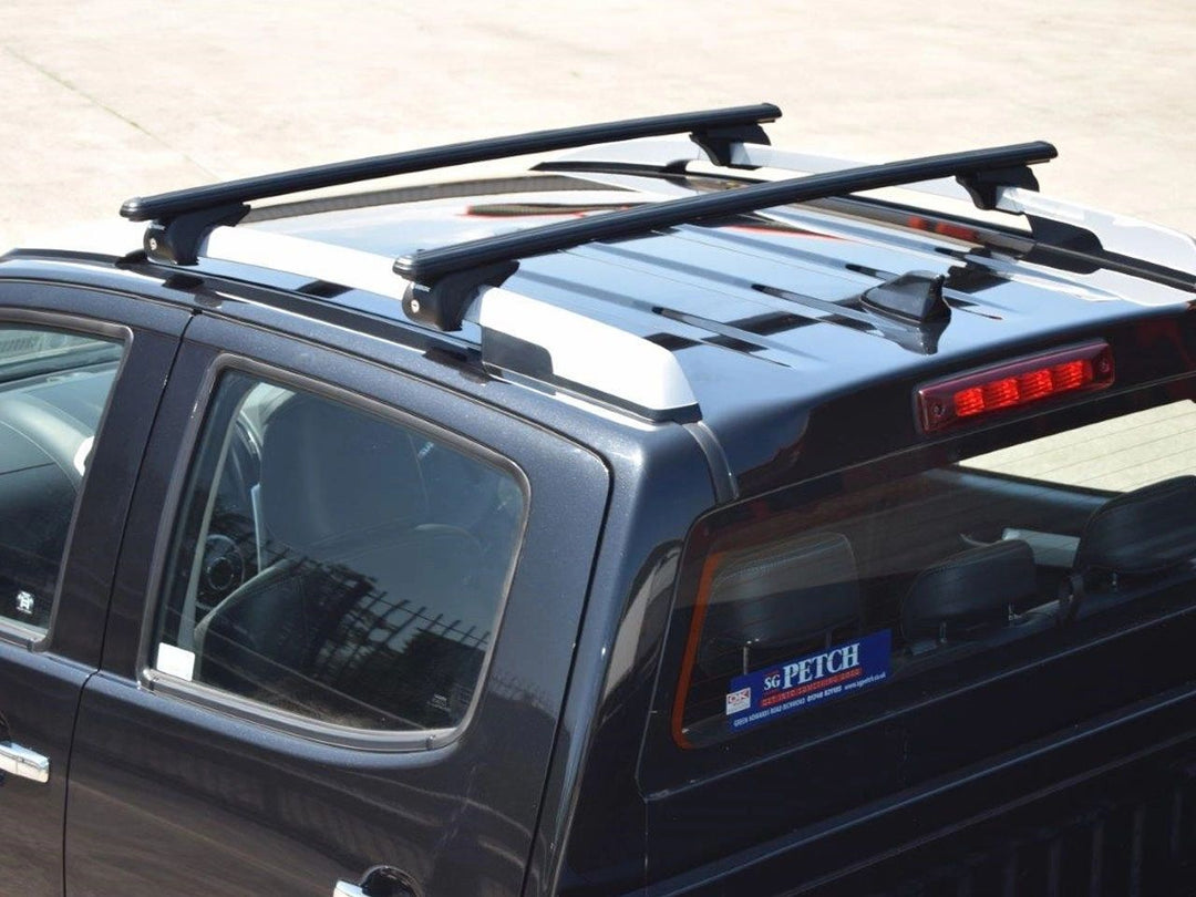 Isuzu D-Max 2012-2020 Black Cross Bars for Roof Rails