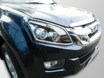 Load image into Gallery viewer, Isuzu D-Max 2012-2016 Chrome Headlight Covers
