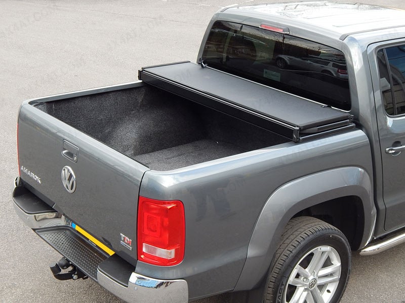 VW Amarok 2010-2020 Alloy Tri-Folding Tonneau Cover