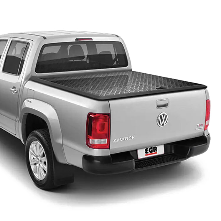 VW Amarok 2010-2020 EGR Aluminium Lift-Up Tonneau Cover - Black