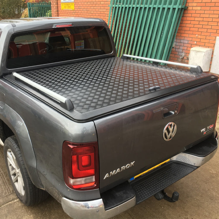 VW Amarok 2010-2020 EGR Aluminium Lift-Up Tonneau Cover - Black