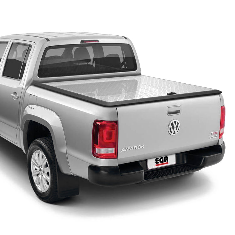 VW Amarok 2010-2020 EGR Aluminium Lift-Up Tonneau Cover - Silver