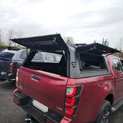 D-Max aluminium canopy with gullwing doors
