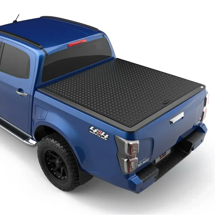 Isuzu D-Max 2012-2020 EGR Aluminium Lift-Up Tonneau Cover - Black