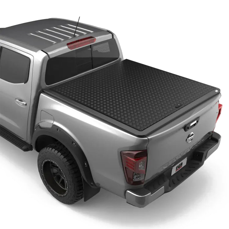 Nissan Navara NP300 EGR Aluminium Lift-Up Tonneau Cover - Black