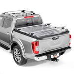 Load image into Gallery viewer, Nissan Navara NP300 EGR Aluminium Lift-Up Tonneau Cover - Silver
