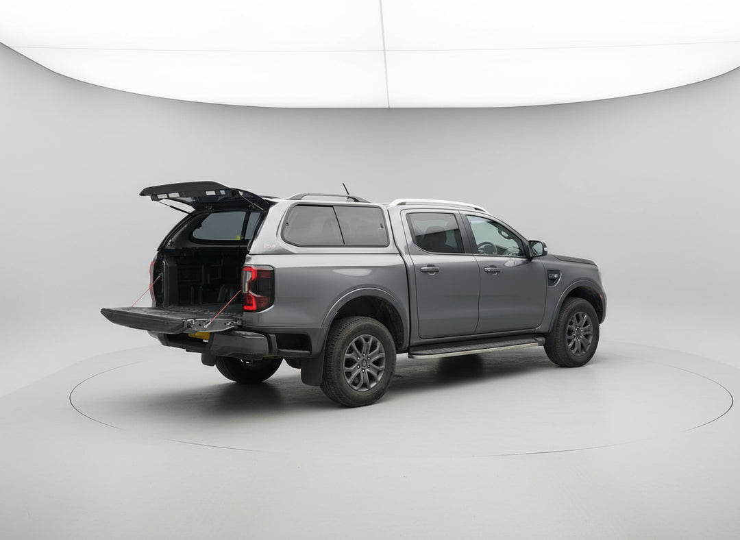 VW Amarok 2023- SJS Hardtop Canopy with Sliding Windows