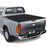 Load image into Gallery viewer, Toyota Hilux 2005-2016 EGR Aluminium Lift-Up Tonneau Cover - Black
