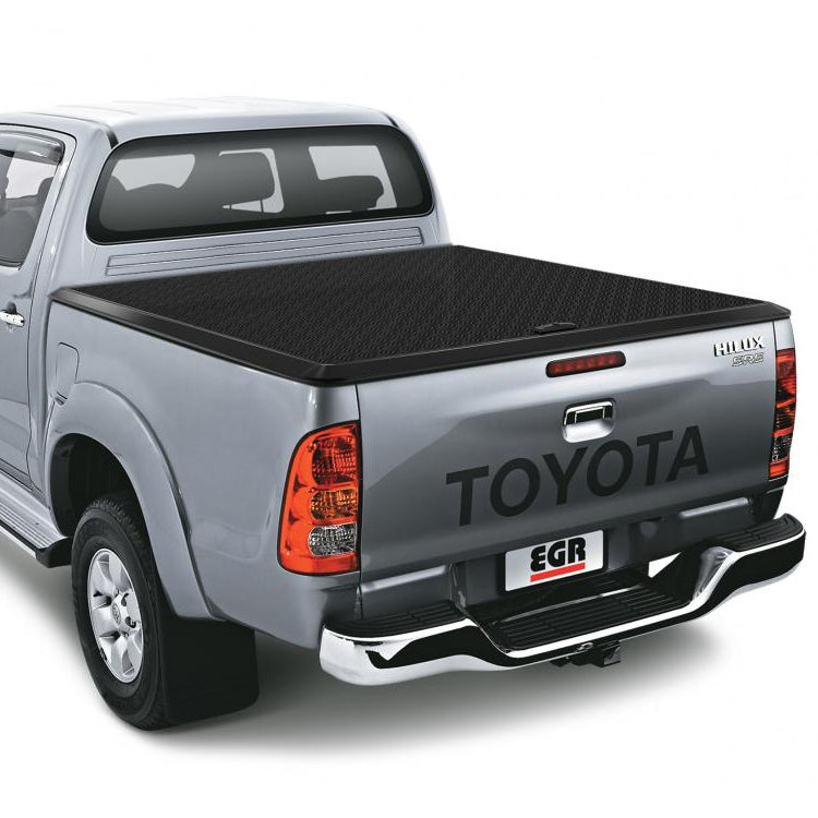 Toyota Hilux 2005-2016 EGR Aluminium Lift-Up Tonneau Cover - Black