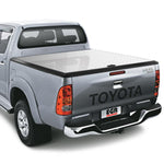 Load image into Gallery viewer, Toyota Hilux 2005-2016 EGR Aluminium Lift-Up Tonneau Cover - Silver
