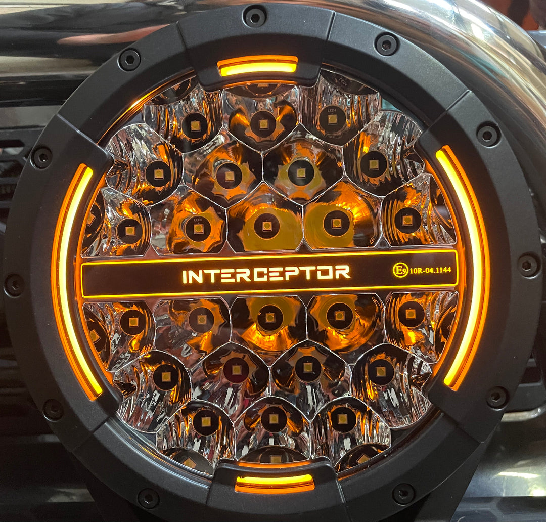 Universal Interceptor 7-Inch Double Spot Light Kit