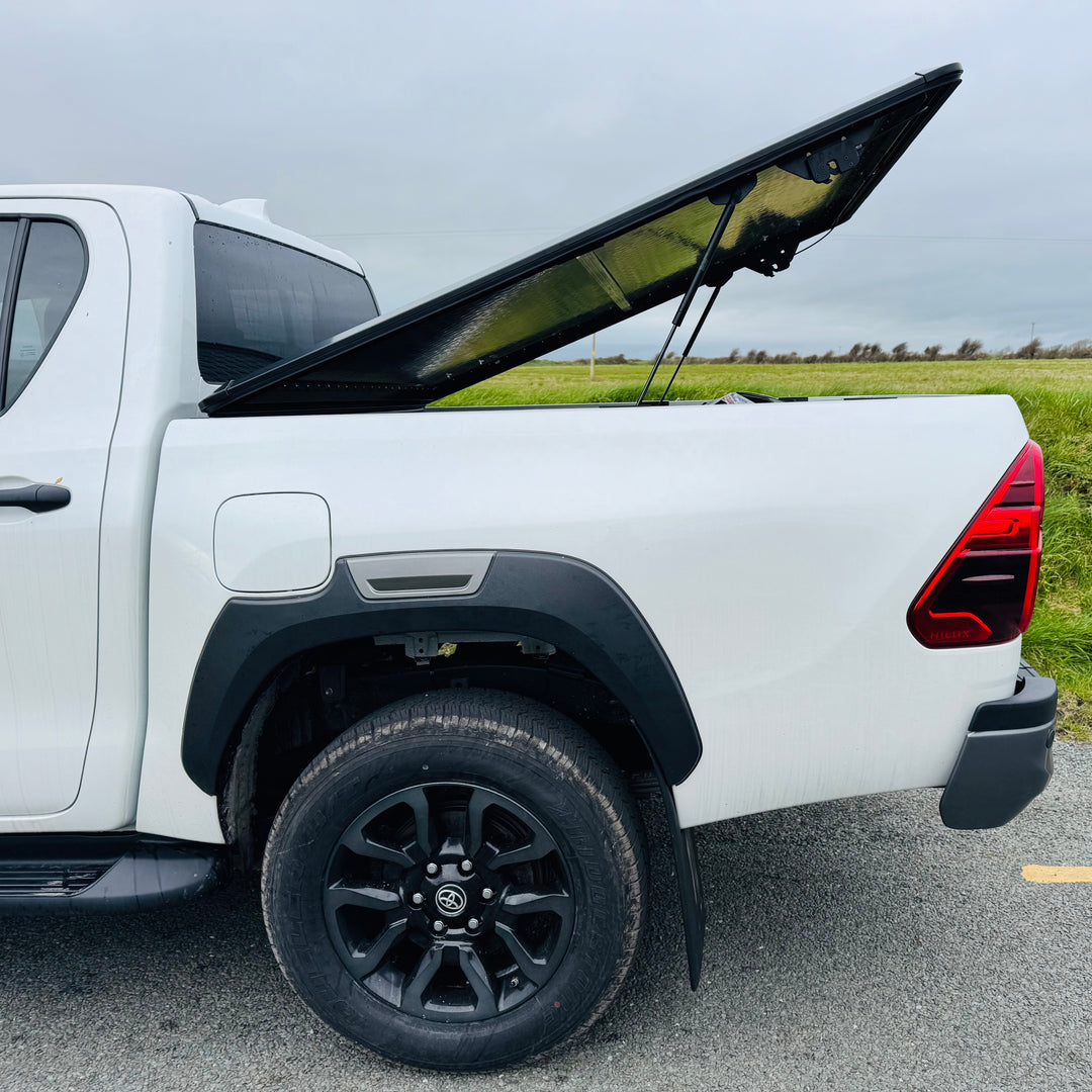 Toyota Hilux 2020-2026 SJS Outback Tonneau Cover Black or Silver