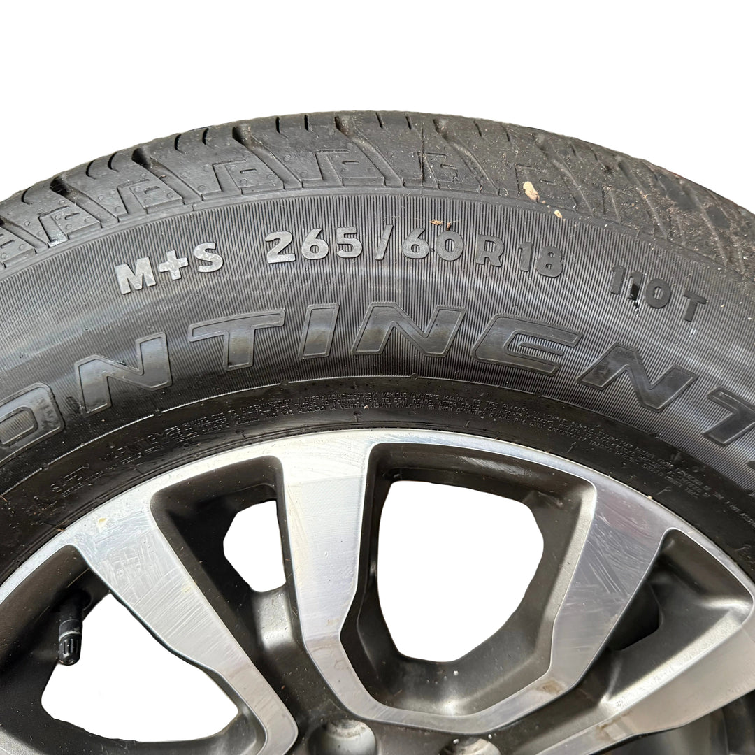 Ford Ranger 2012–2022 Genuine Alloy Wheels & Continental Tyres
