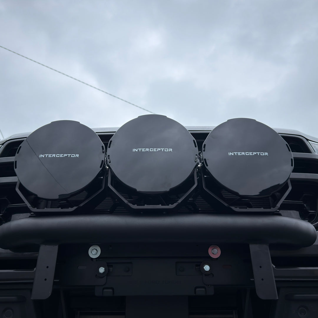 Ford Ranger 2023- Interceptor Laser Triple 9” ShadowEye Grille Integration