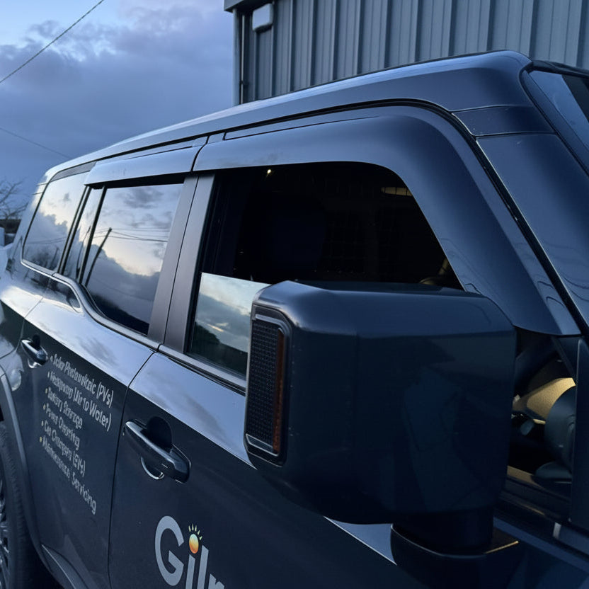 Toyota Land Cruiser 250 2025+ Stick-On Window Deflectors (4pcs)