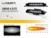 ISUZU D-MAX 2021-2024 Lazer Lamps LED Linear-6 Kit