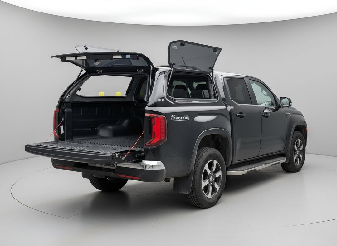 VW Amarok 2023- SJS Hardtop Canopy with Lift-Up Windows