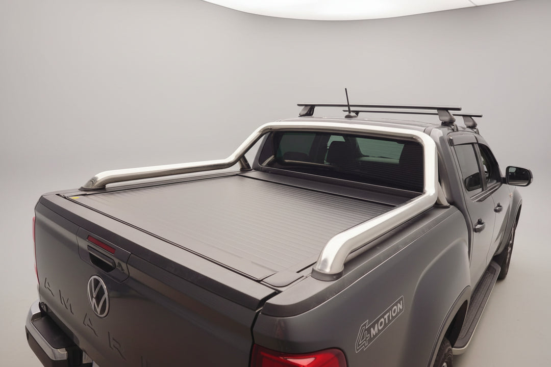 VW Amarok 2023– Interceptor Manual Roller Shutter with Cross Bars