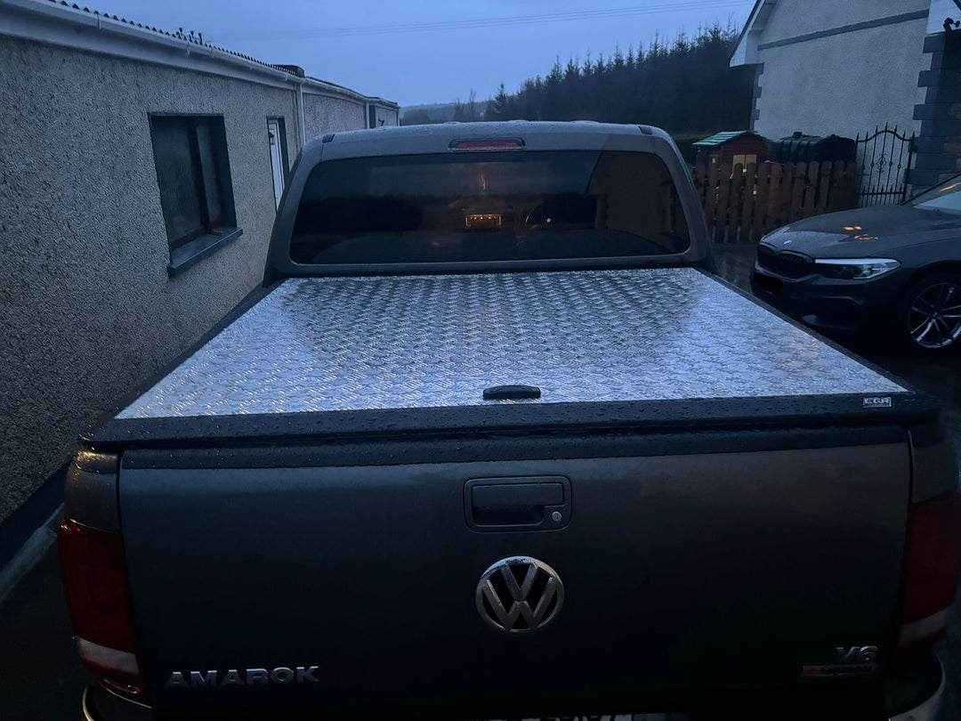 VW Amarok 2010-2020 EGR Aluminium Lift-Up Tonneau Cover - Silver Used