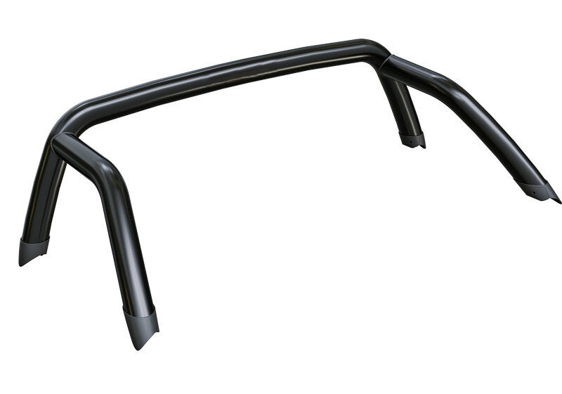 Toyota Hilux 2020- Mountain Top Roller Shutter Black with Roll Bar