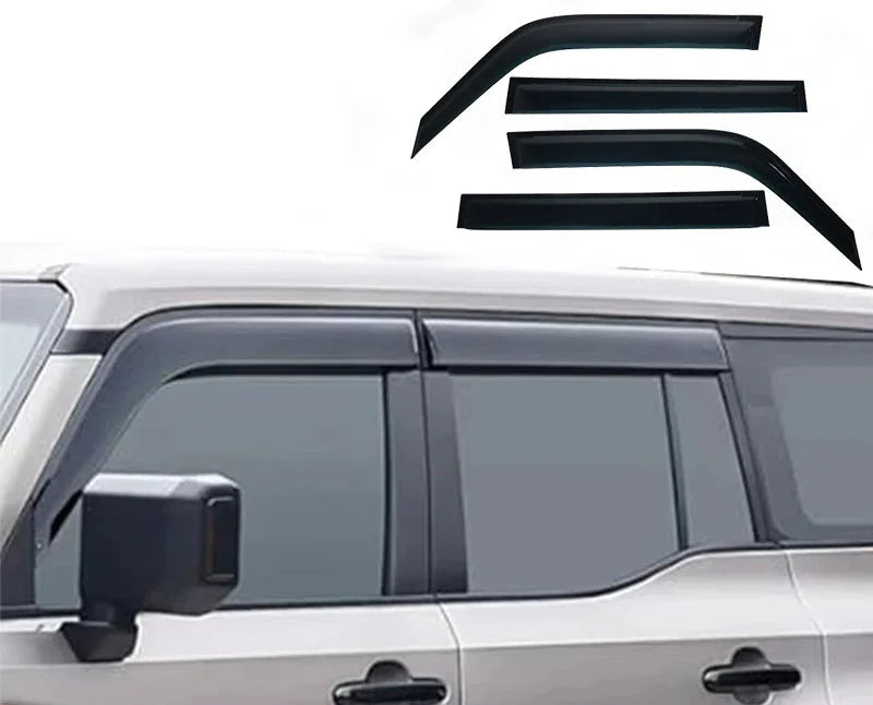 Toyota Land Cruiser 250 / Prado J250 2024+ Tape-On Window Deflectors (4pcs)