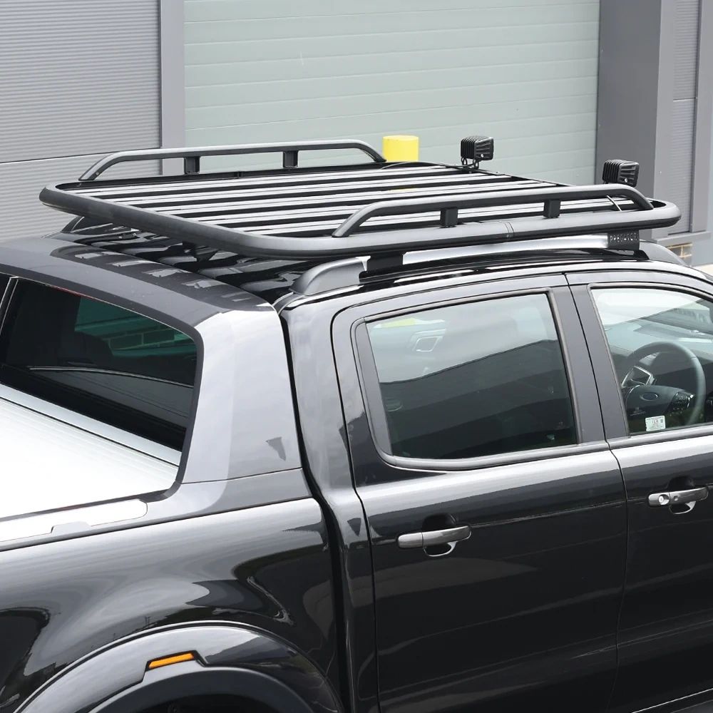 Ford Ranger 2023- Wildtrak Platform Roof Rack with Side Rails for Exis ...