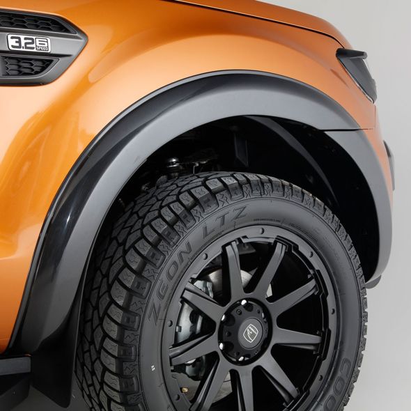 Ford Ranger 2019-2022 Wheel Arches Matt Black