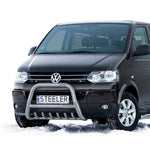 Load image into Gallery viewer, VW T5 nudge bar polished stainless steel